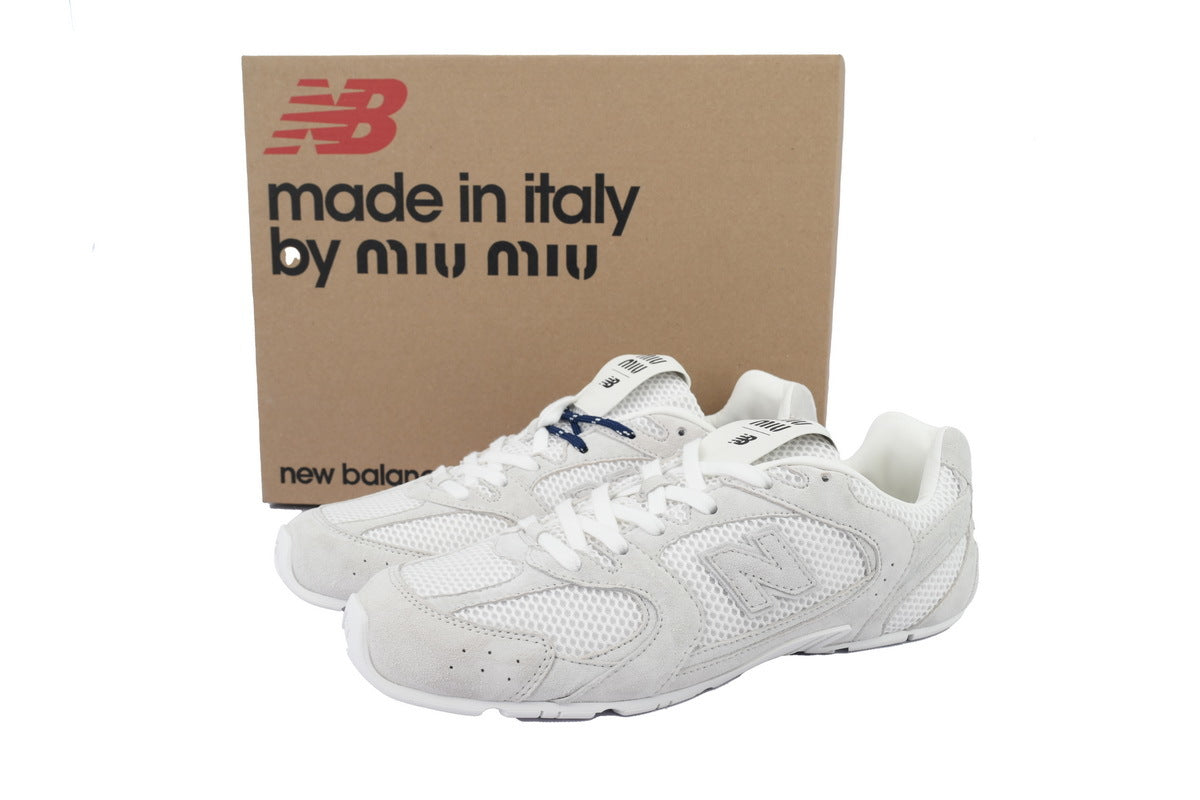 New Balance 530 SL x Miu Miu 'White Mesh Suede'