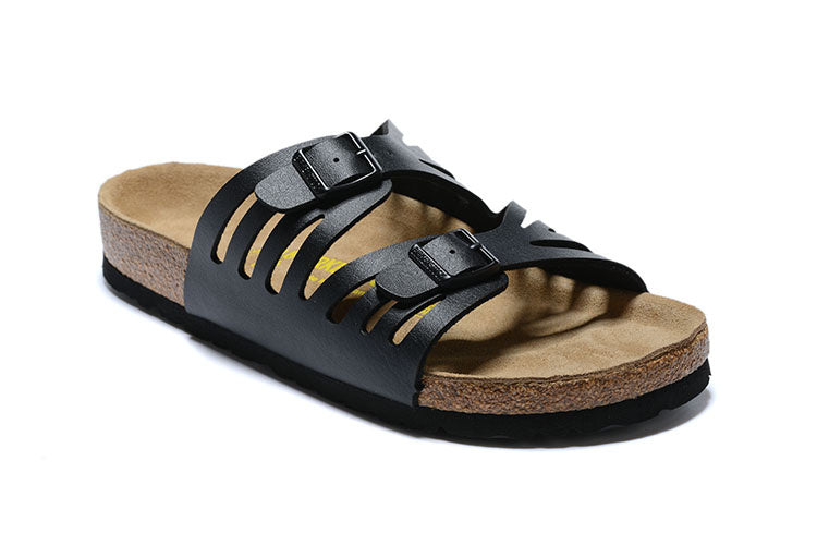Birkenstock Gran Canaria Birko-Flor Sandals - Black
