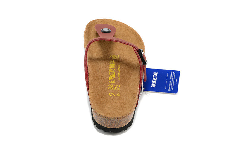 Birkenstock Gizeh  Sandals - Maroon