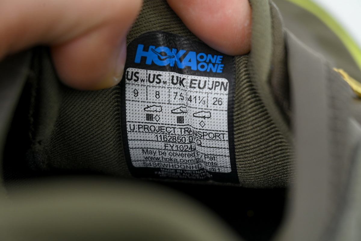 Hoka One One Project Transport "Deep Umber/Antique Olive"