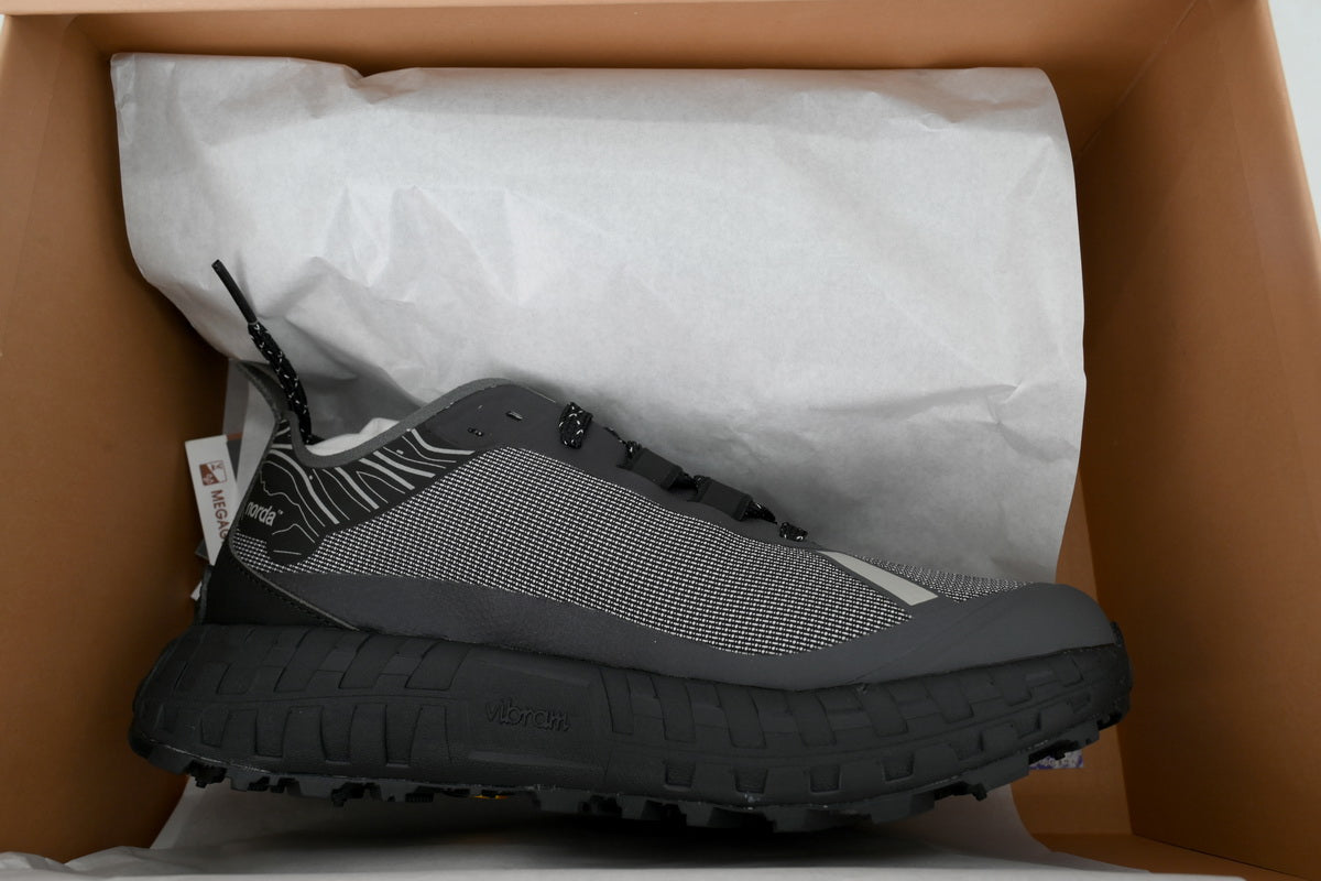 Norda 001 G+ Spike Winter Trail Running Shoes "All-Black / Charcoal"