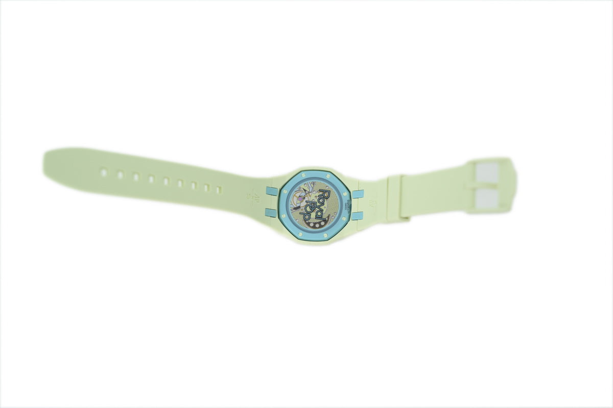 Swatch x Audemars Piguet Royal Pop "Blaue Acht" Watch