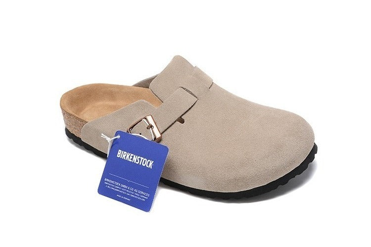 Birkenstock Boston Suede Leather Clogs