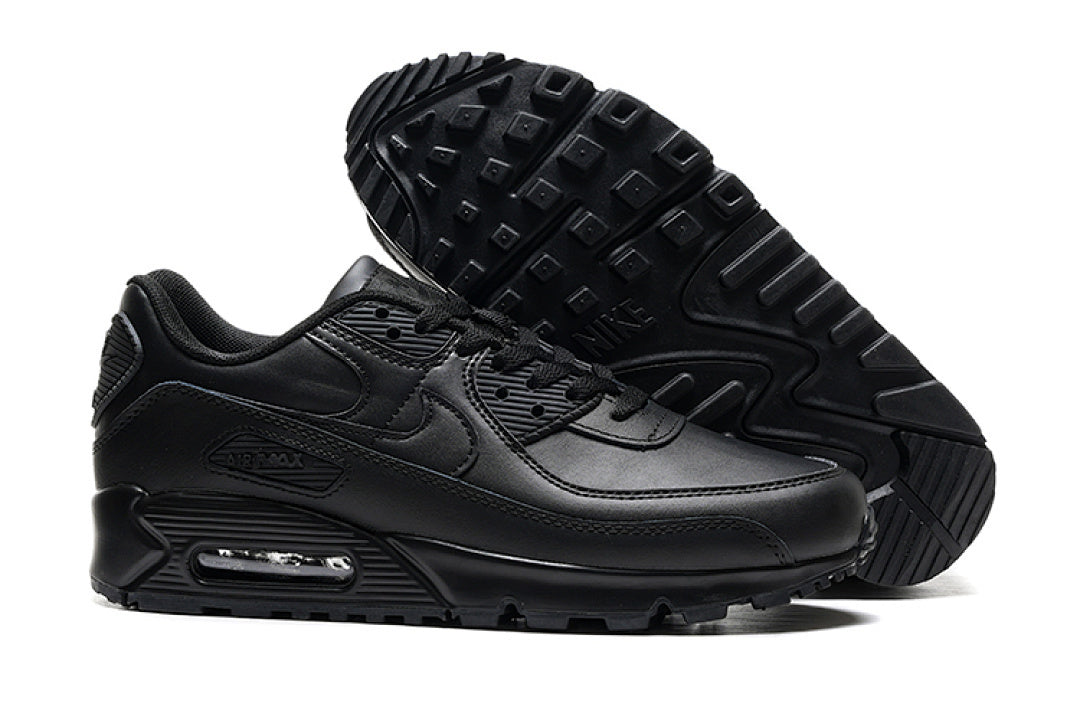 Nike Air Max 90 Leather "Triple Black"