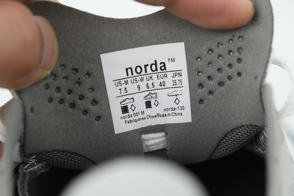 Norda 001 x Reigning Champ "Heather Grey"