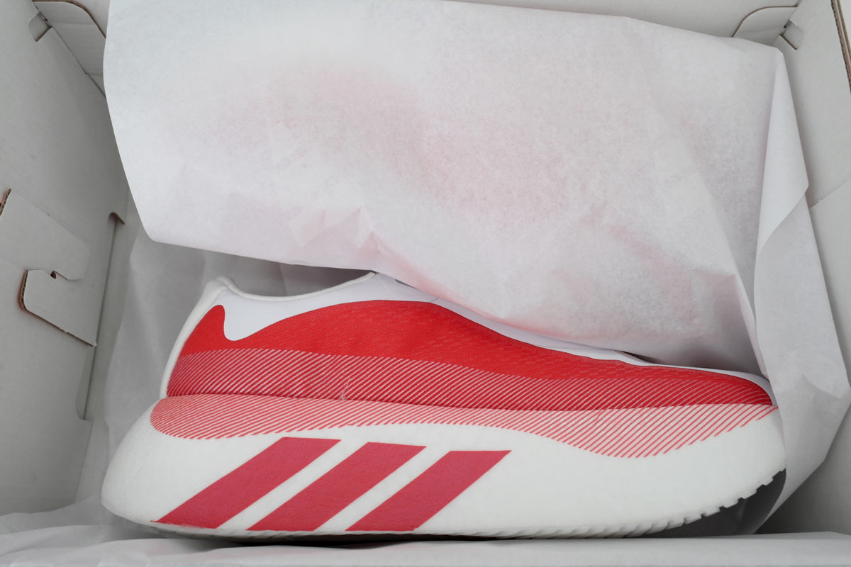 adidas Hyperboost Edge "Cloud White / Pure Ruby"