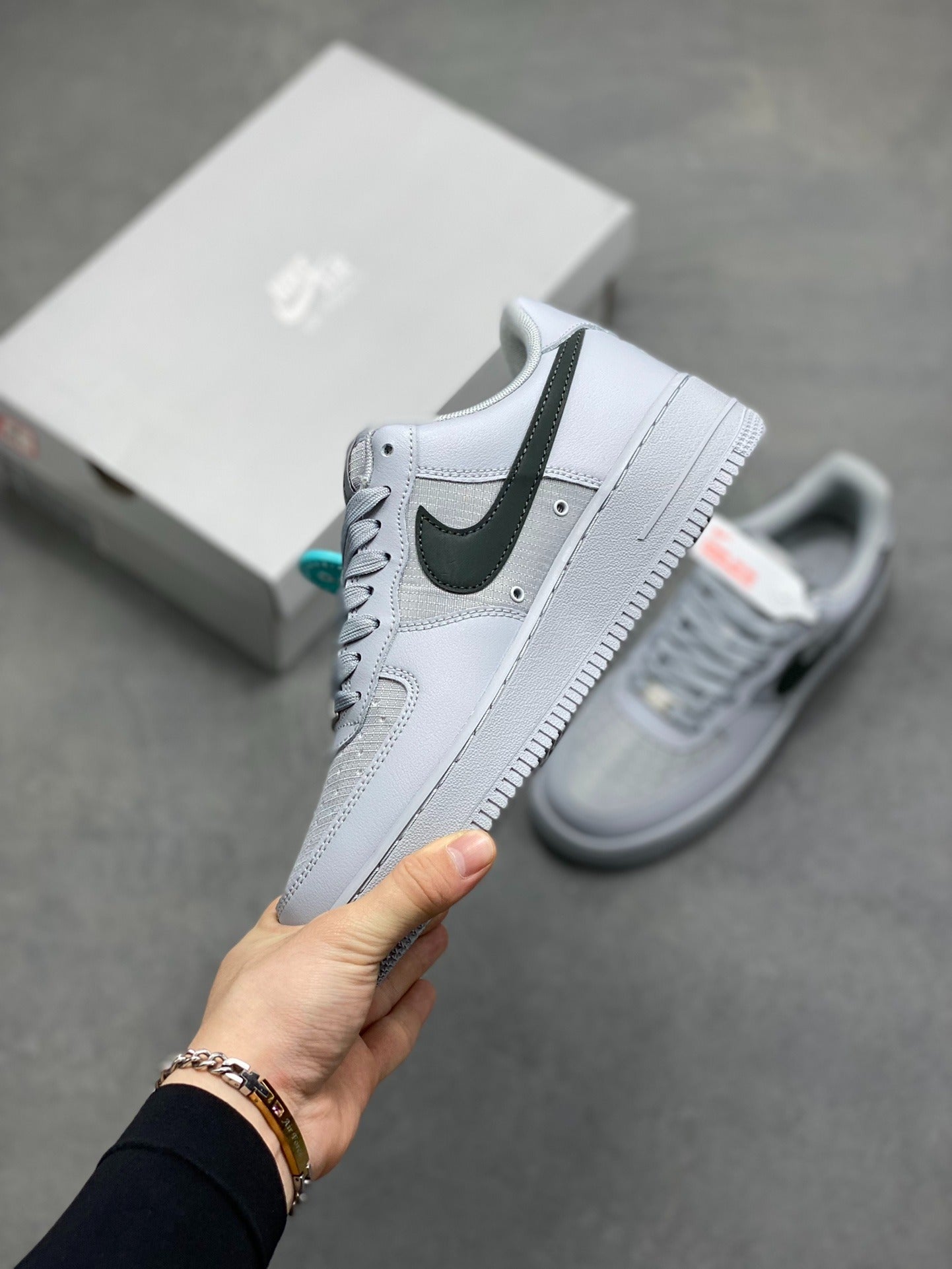 Nike Air Force 1 '07 Low "Grey Textured Panels"