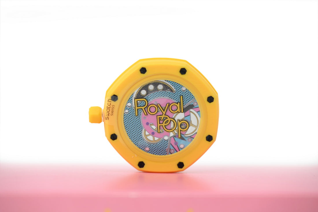 Swatch x Audemars Piguet Royal Pop "Yellow Sun" Watch