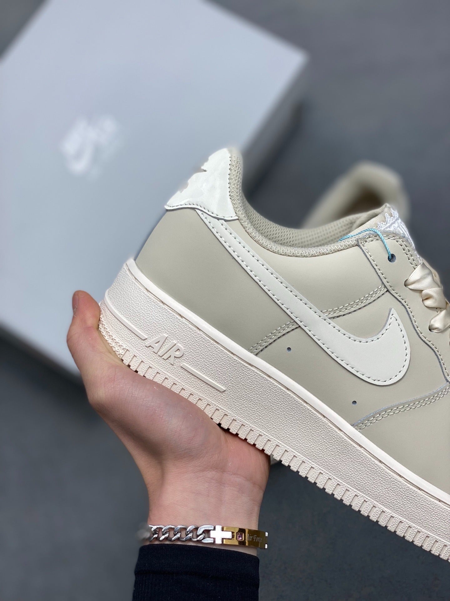 Nike Air Force 1 '07 Low "Sail Cream Satin Ribbon"