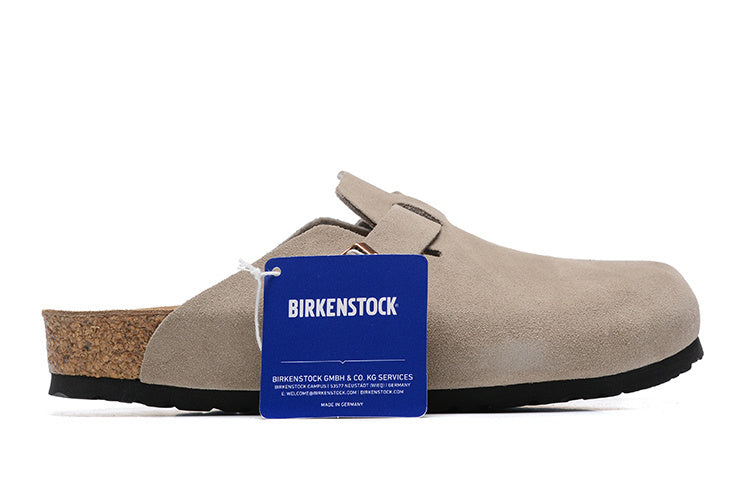 Birkenstock Boston Suede Leather Clogs