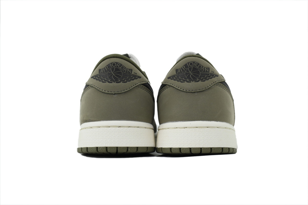 Air Jordan 1 Retro Low OG "Medium Olive" Sneakers