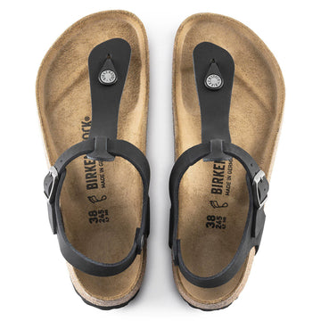Birkenstock Kairo Leather Sandals - Black