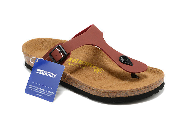 Birkenstock Gizeh  Sandals - Maroon