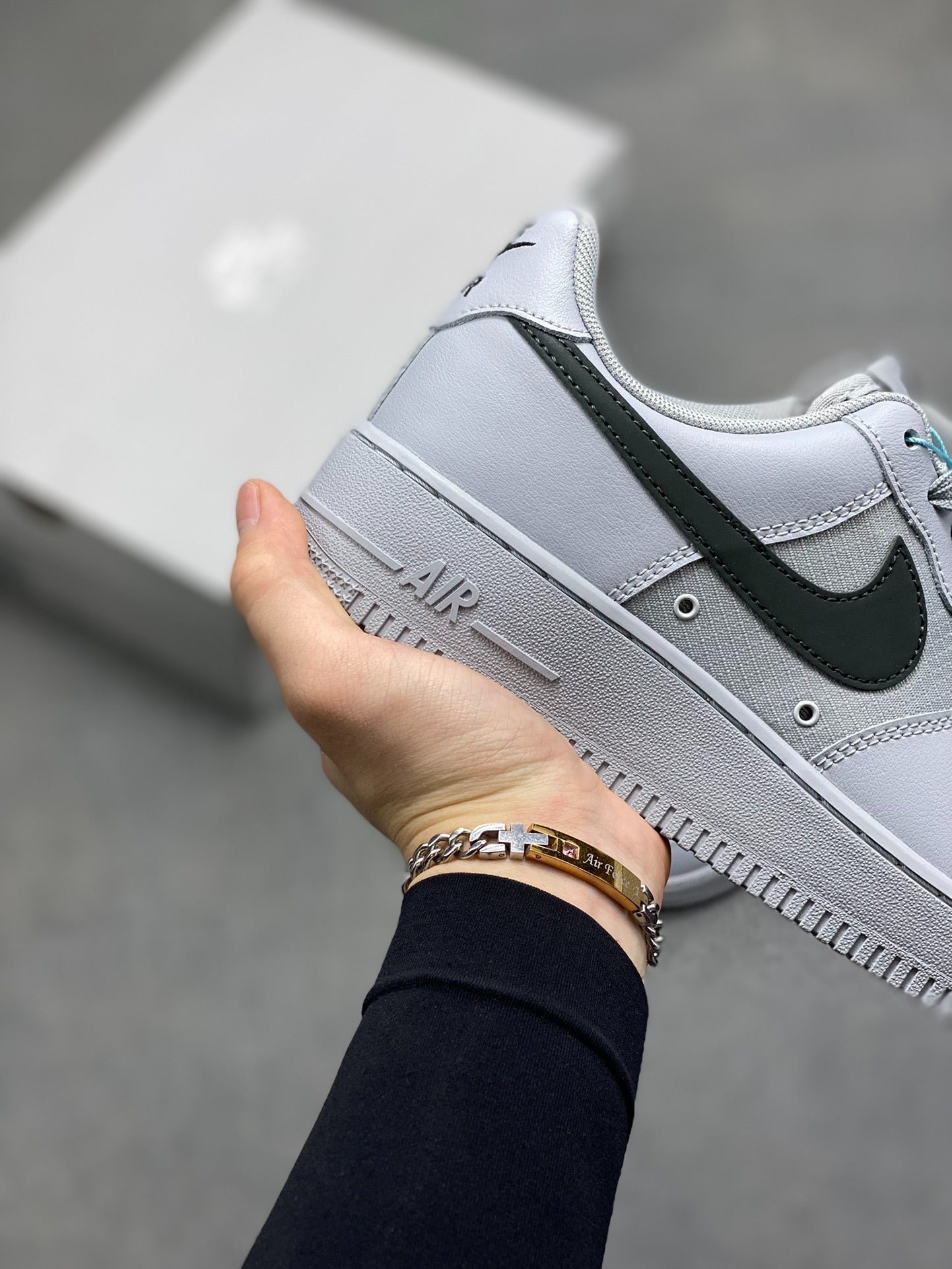 Nike Air Force 1 '07 Low "Grey Textured Panels"