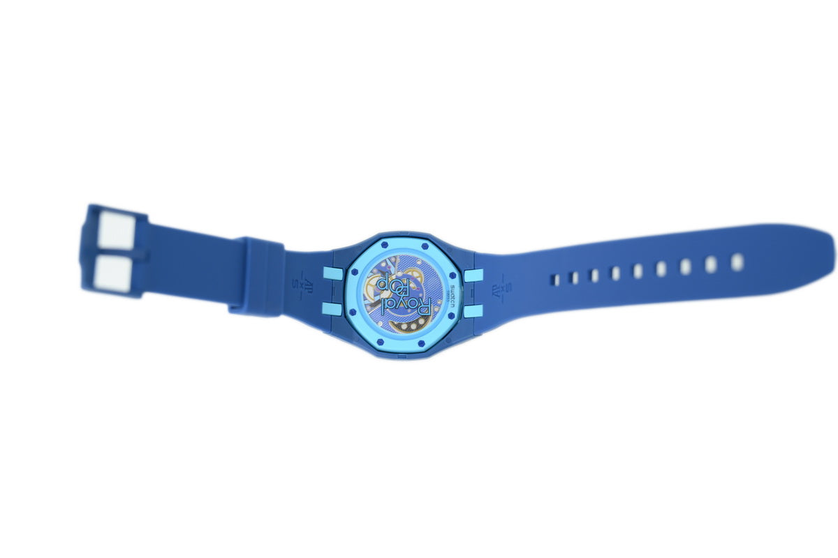 Swatch x Audemars Piguet Royal Pop "Blue Hero" Watch