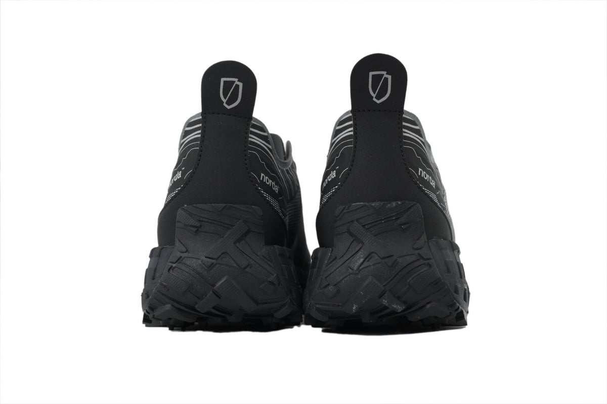 Norda 001 G+ Spike Winter Trail Running Shoes "All-Black / Charcoal"