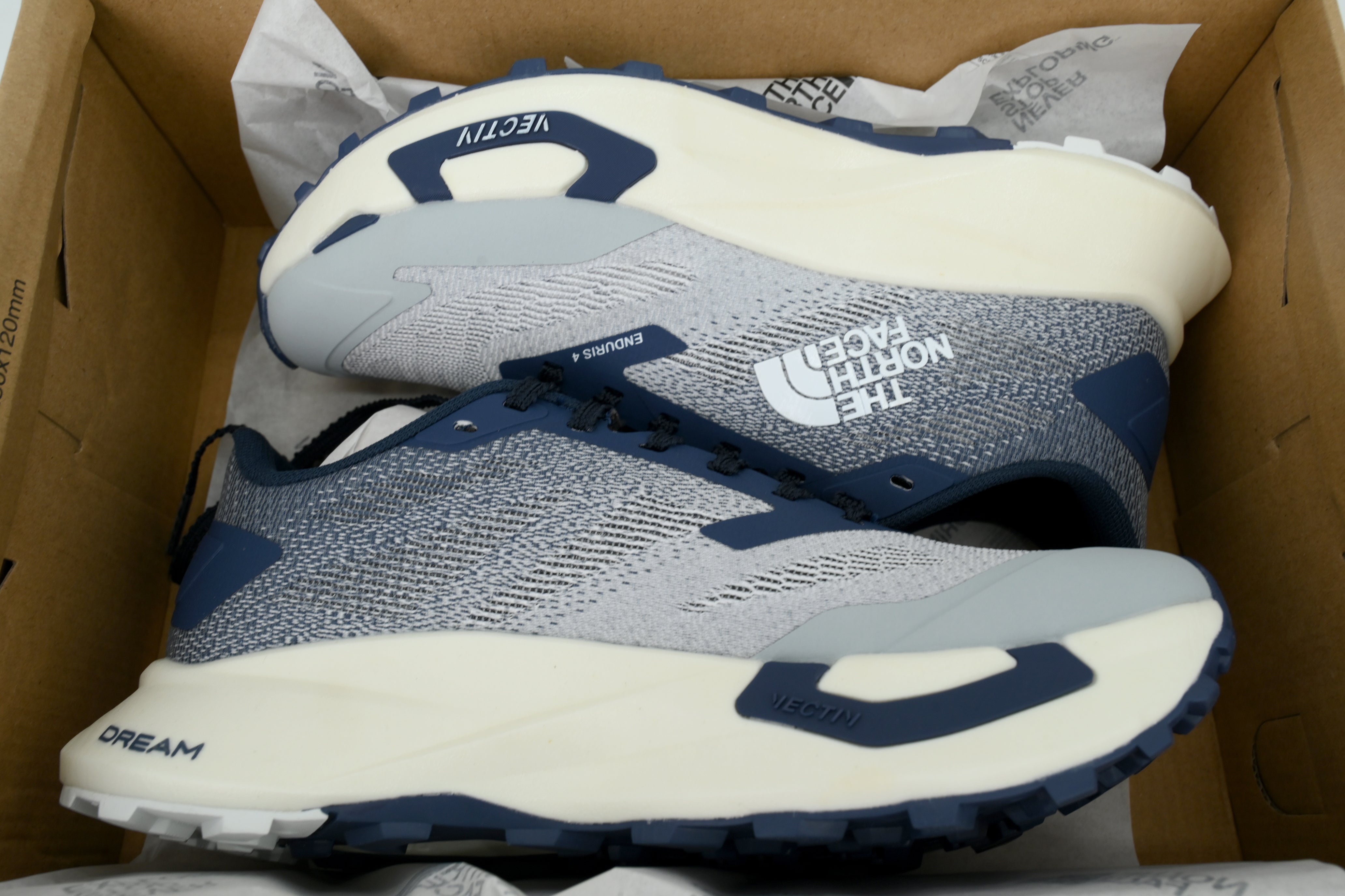 The North Face Men's VECTIV Enduris 4 "Summit Navy/Steel Grey"