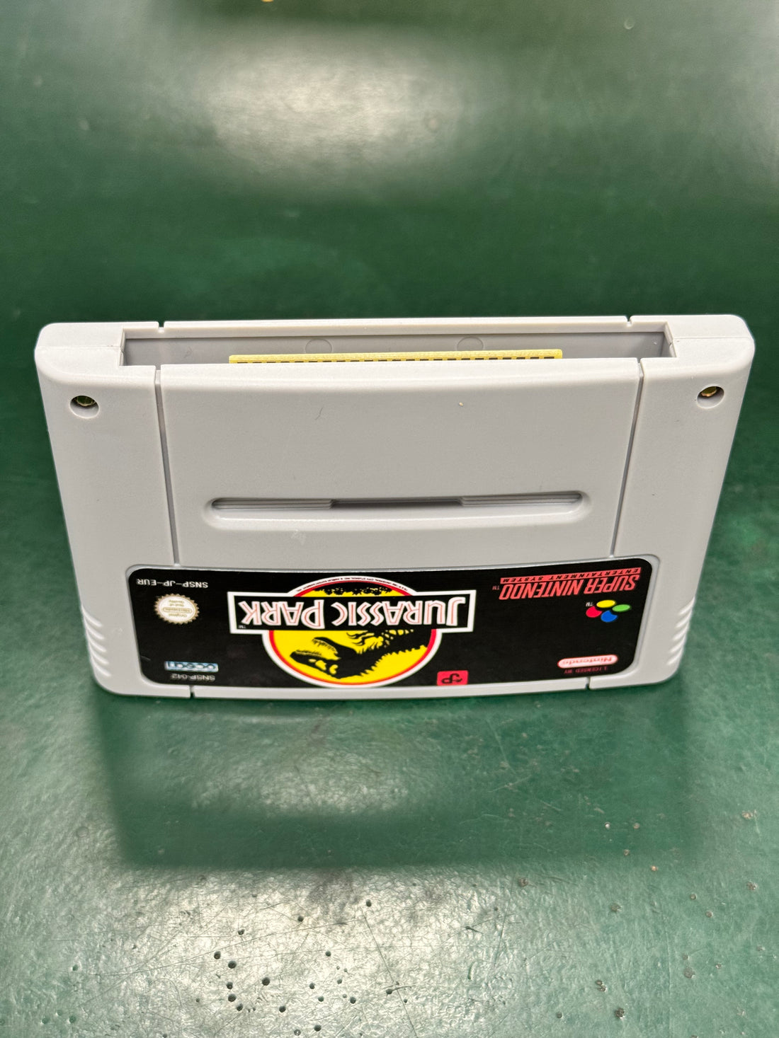 Jurassic Park Gig  SNES Super Nintendo PAL EUR Video Game Cartridge | Cart Only|