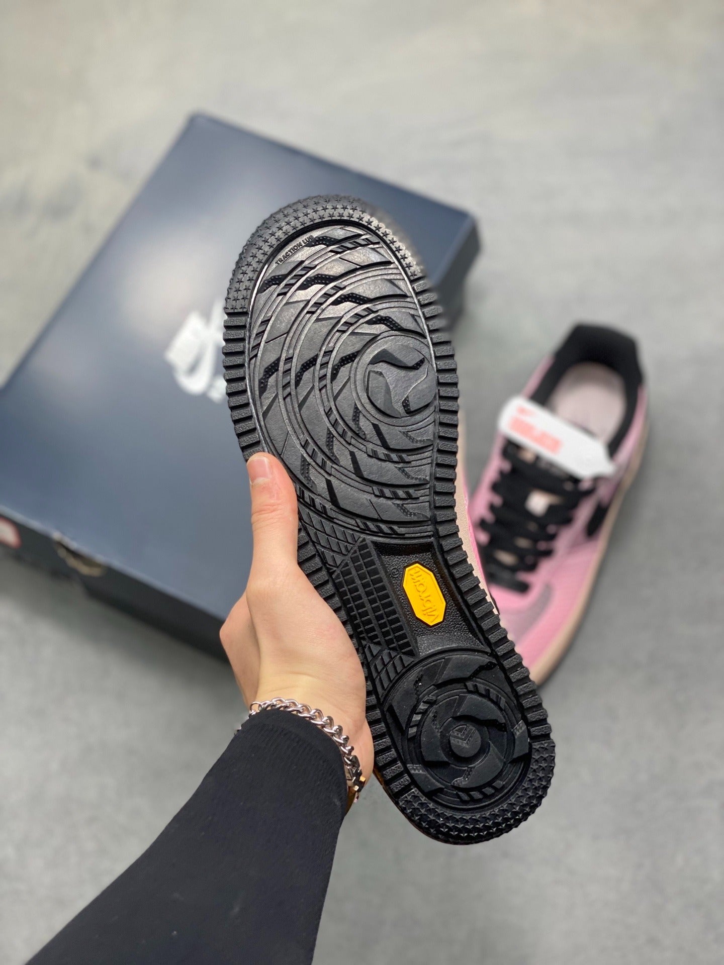 Nike Air Force 1 '07 Low "Pink Grid Ripstop"