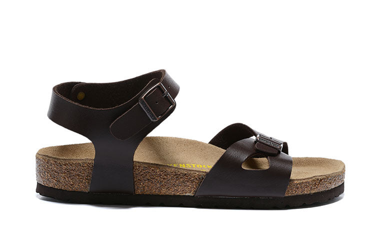 Birkenstock Yara Birko-Flor Sandals - Mocha