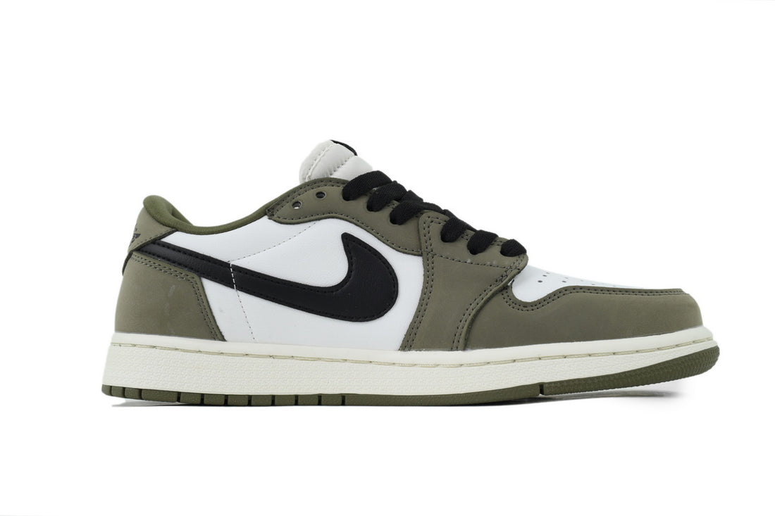 Baskets Air Jordan 1 Retro Low OG "Medium Olive"