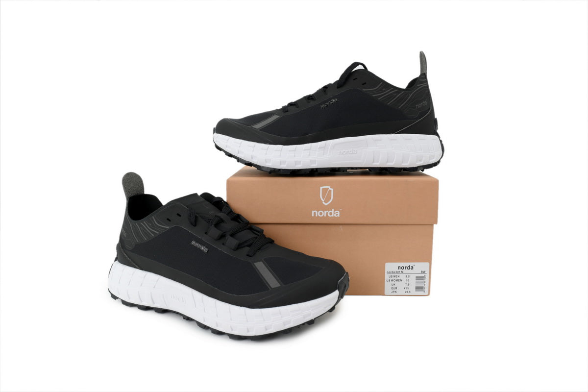 norda™ 001A Trail Running Shoes "Core Black"