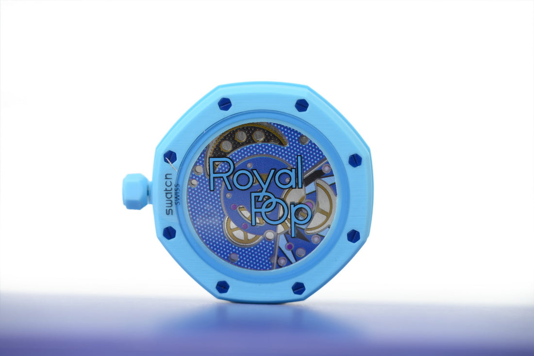 Montre Swatch x Audemars Piguet Royal Pop "Blue Hero"