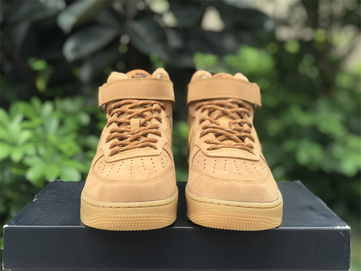 Nike Air Force 1 Mid '07 'Flax' (Wheat) - Classic Edition