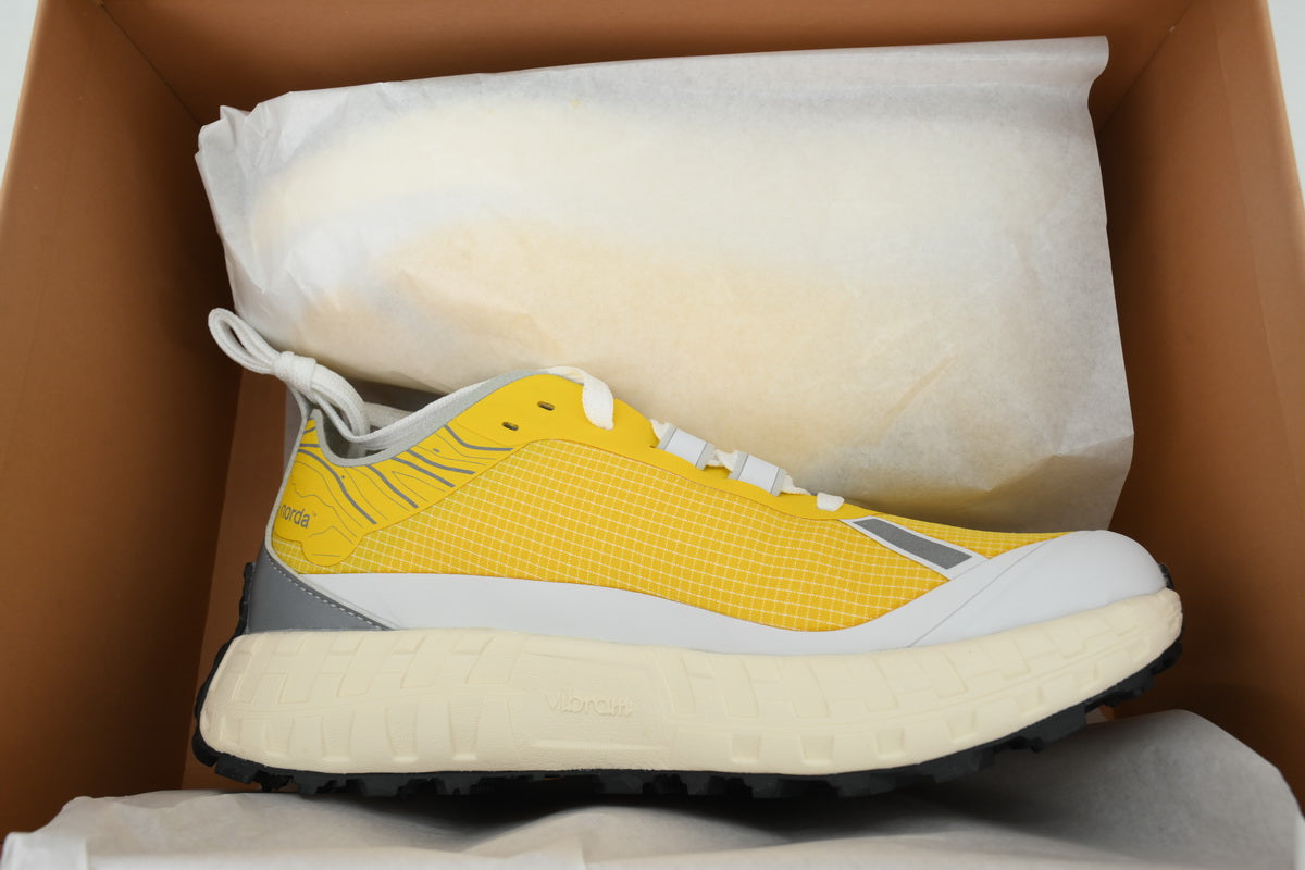 Norda 001 Trail Running Shoes "Sulfur Yellow / Lemon / White"