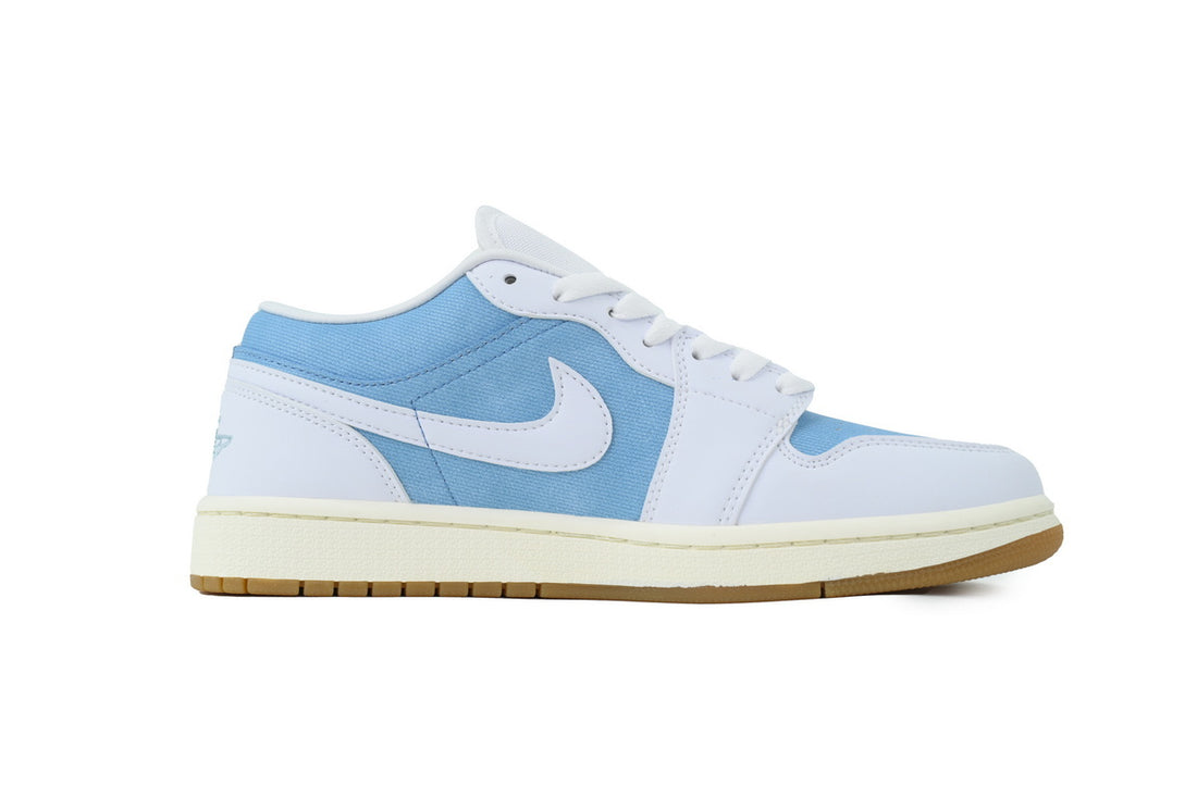 Baskets basses Air Jordan 1 SE « Denim usé bleu » pour femme