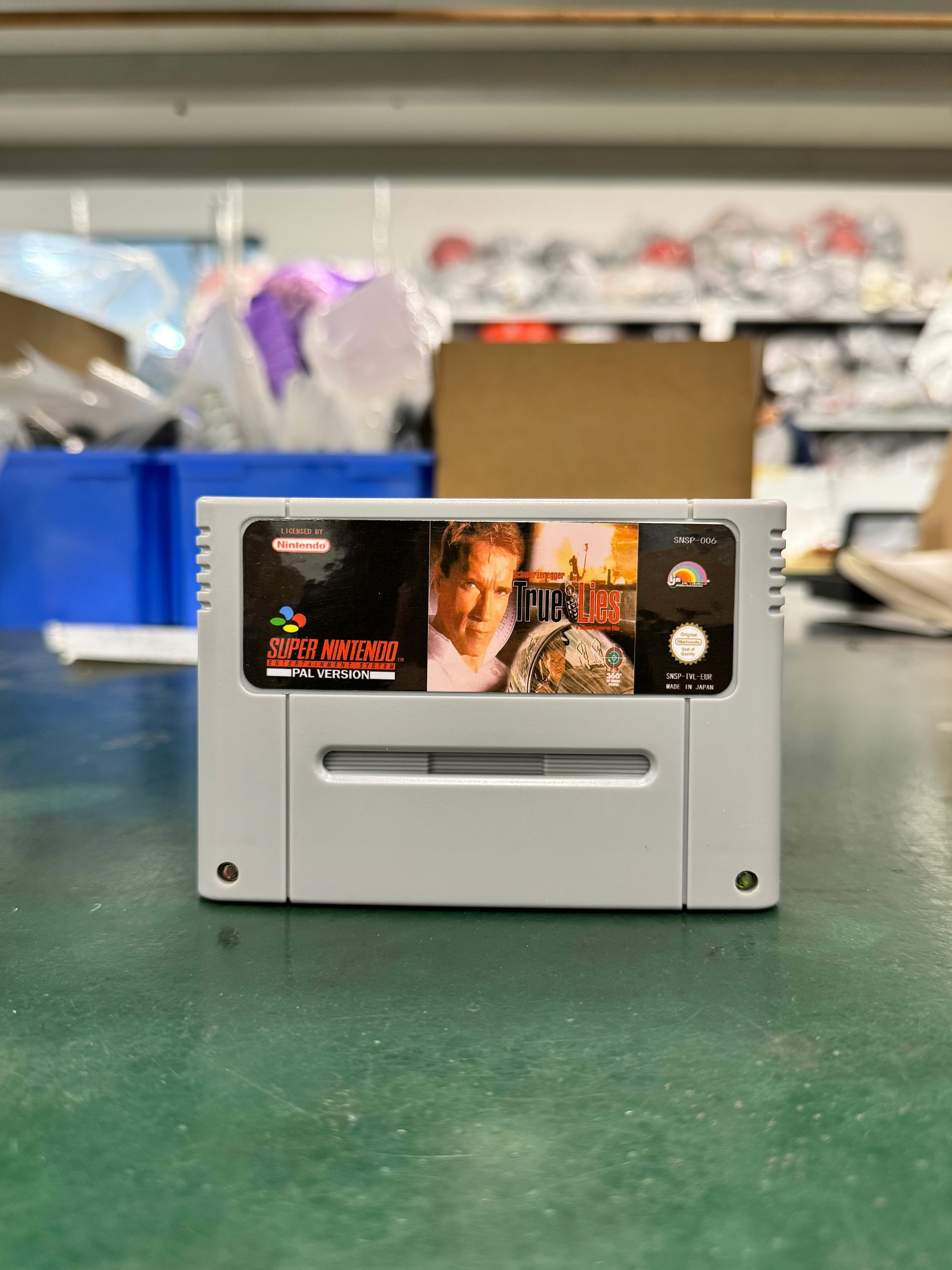 True Lies SNES Super Nintendo PAL EUR Video Game Cartridge |Cart Only|