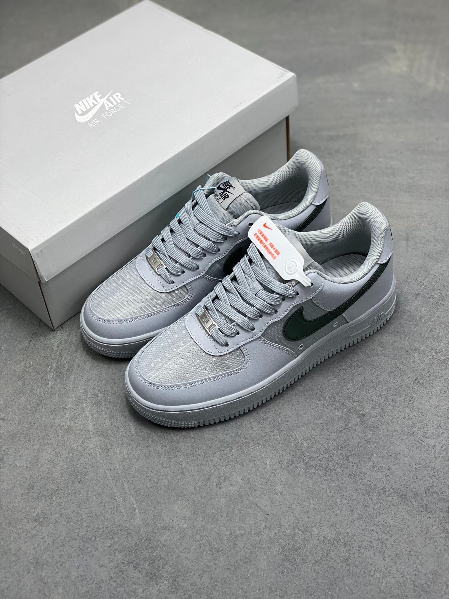 Nike Air Force 1 '07 Low "Grey Textured Panels"