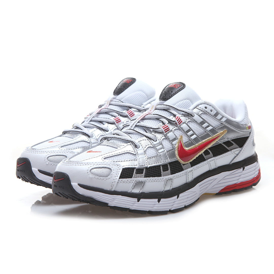 Nike P-6000 White Gold Red
