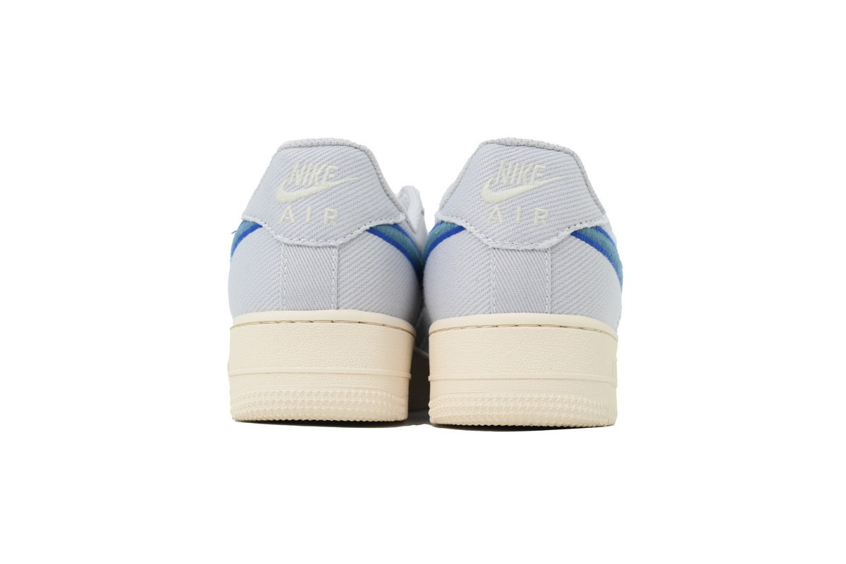 Nike Air Force 1 Low Canvas "Summit White Blue" Sneakers