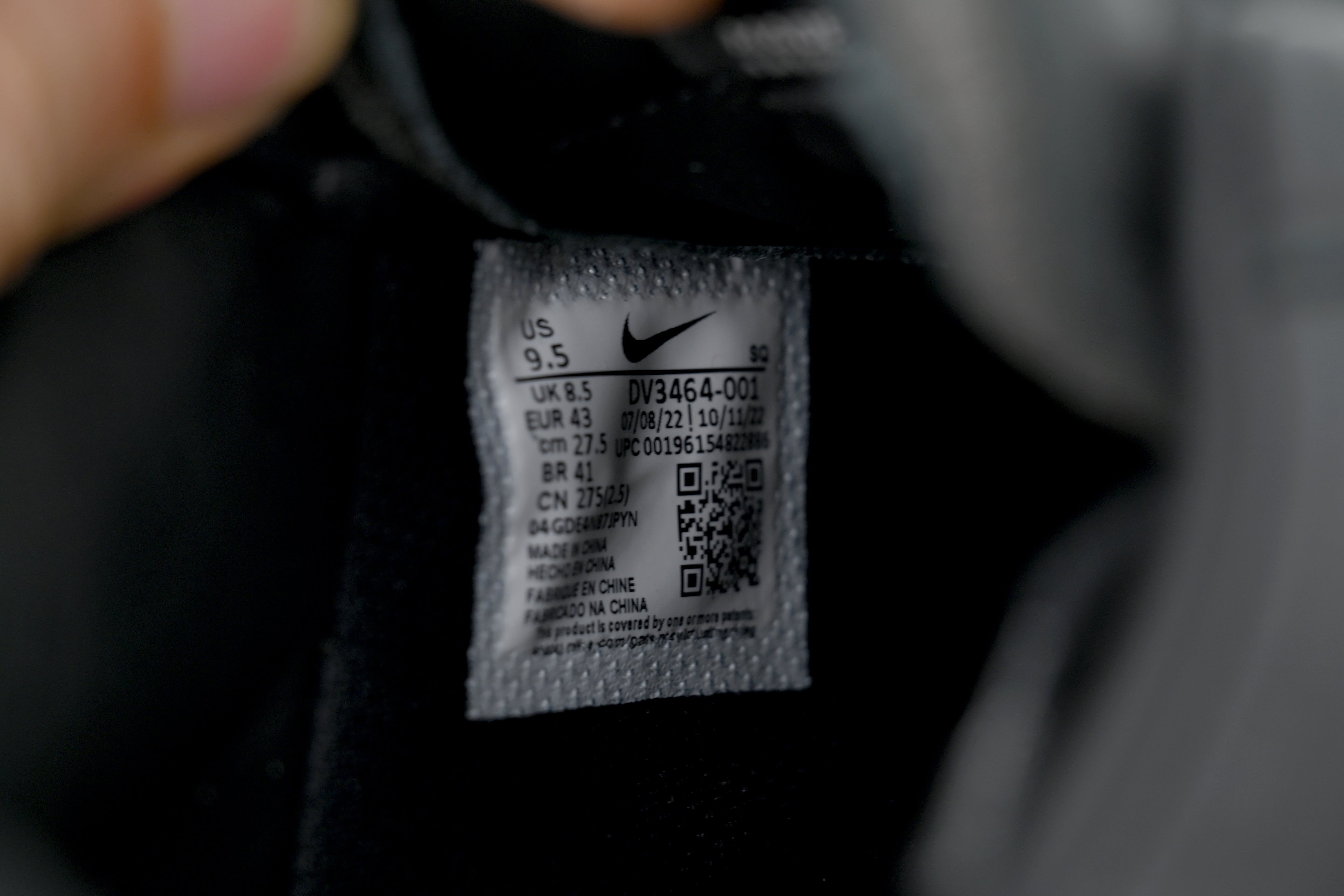 Nike Air Force 1 Low AMBUSH "Black" Sneakers