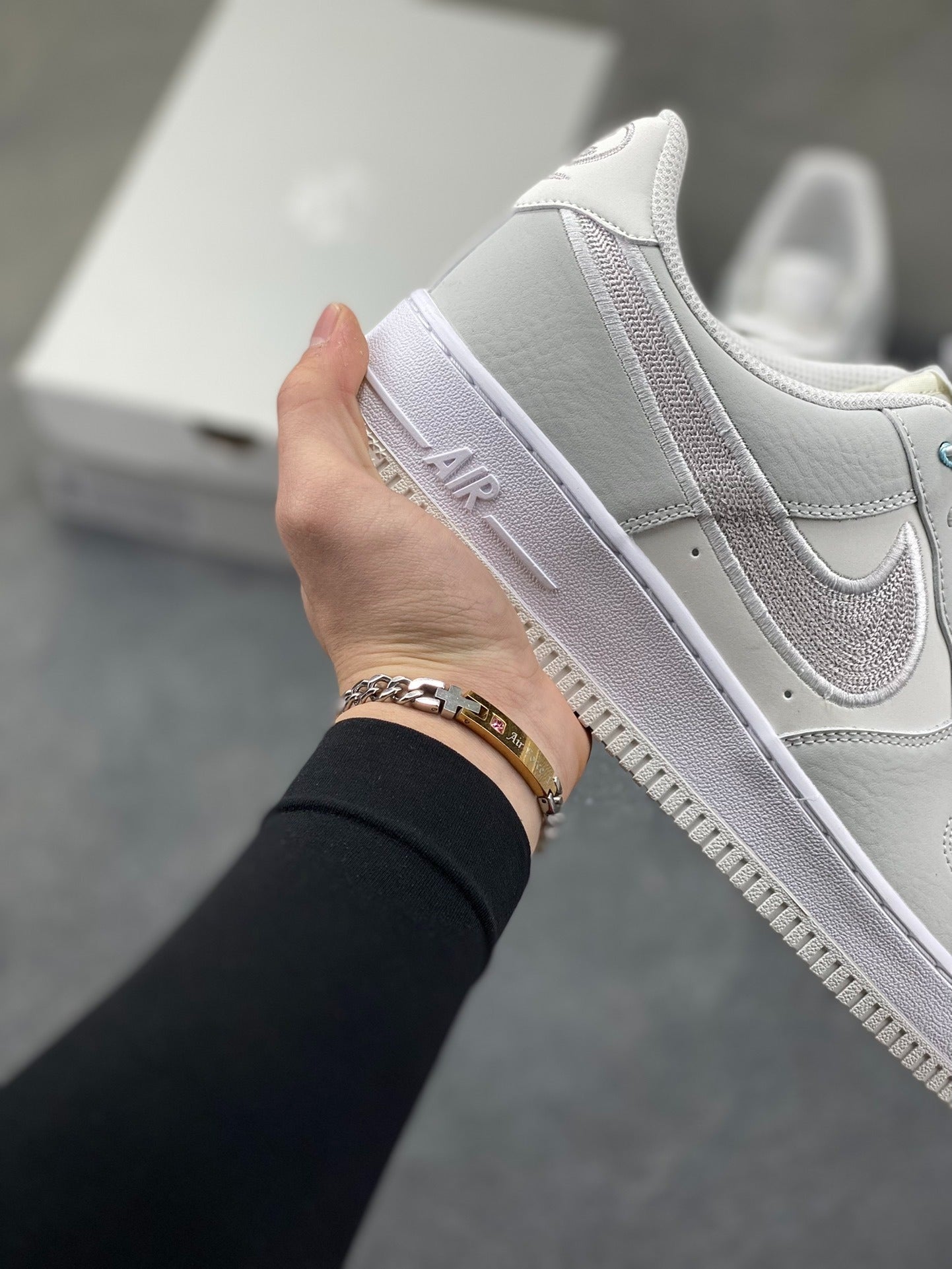 Product Title: Nike Air Force 1 '07 LV8 Grey