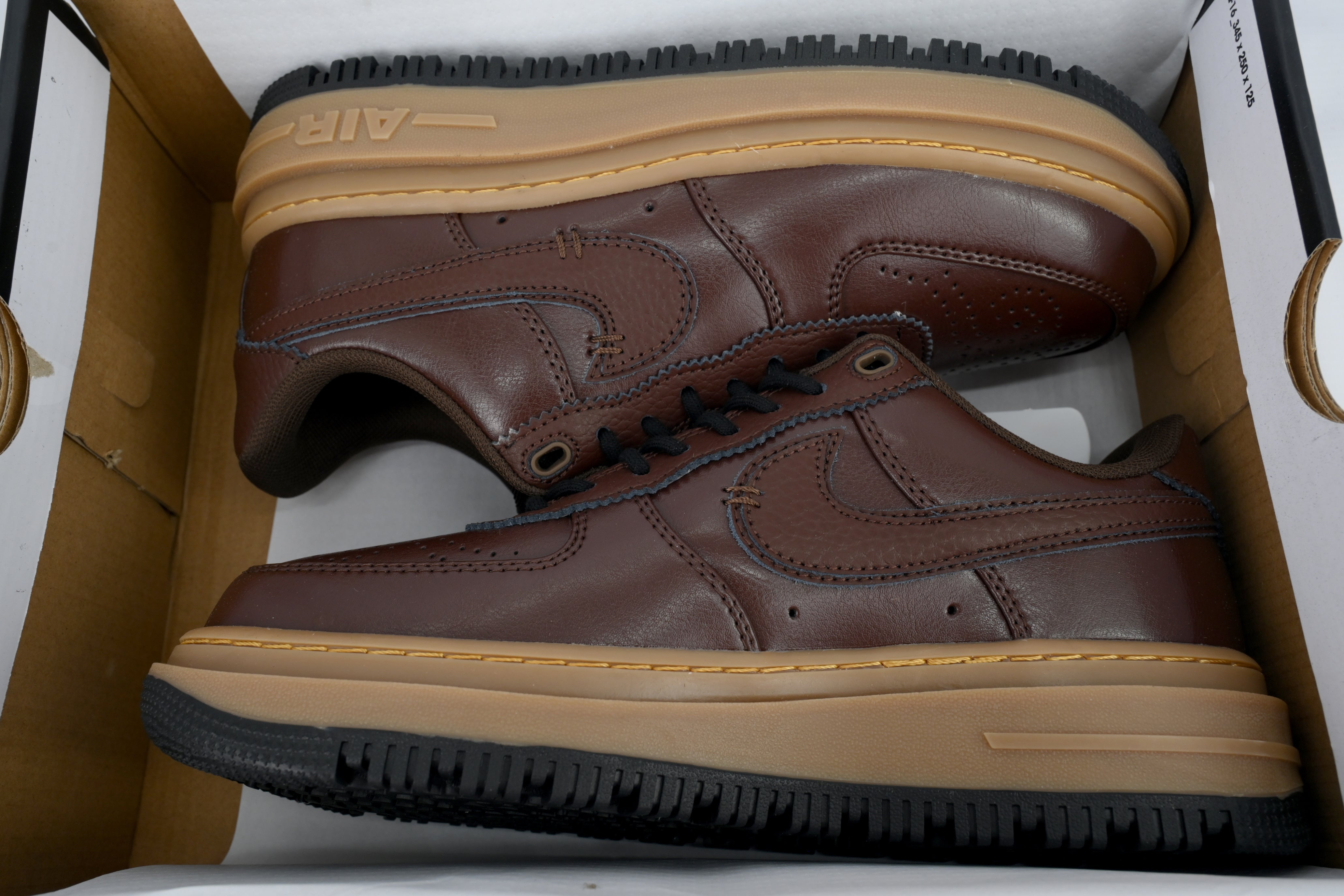 Nike Air Force 1 Low Luxe "Brown Basalt" Sneakers