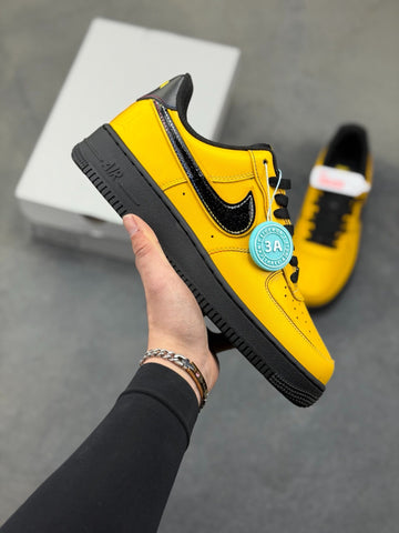 Nike Air Force 1 '07 Low "Bumblebee Yellow & Patent Black"