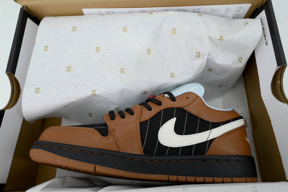 Air Jordan 1 Low SE "Black Light British Tan"