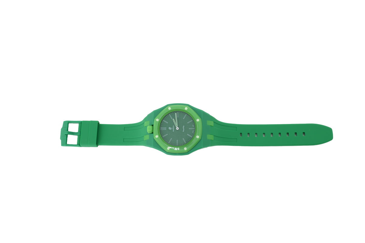 Swatch x Audemars Piguet Royal Pop "Green Eight" Watch