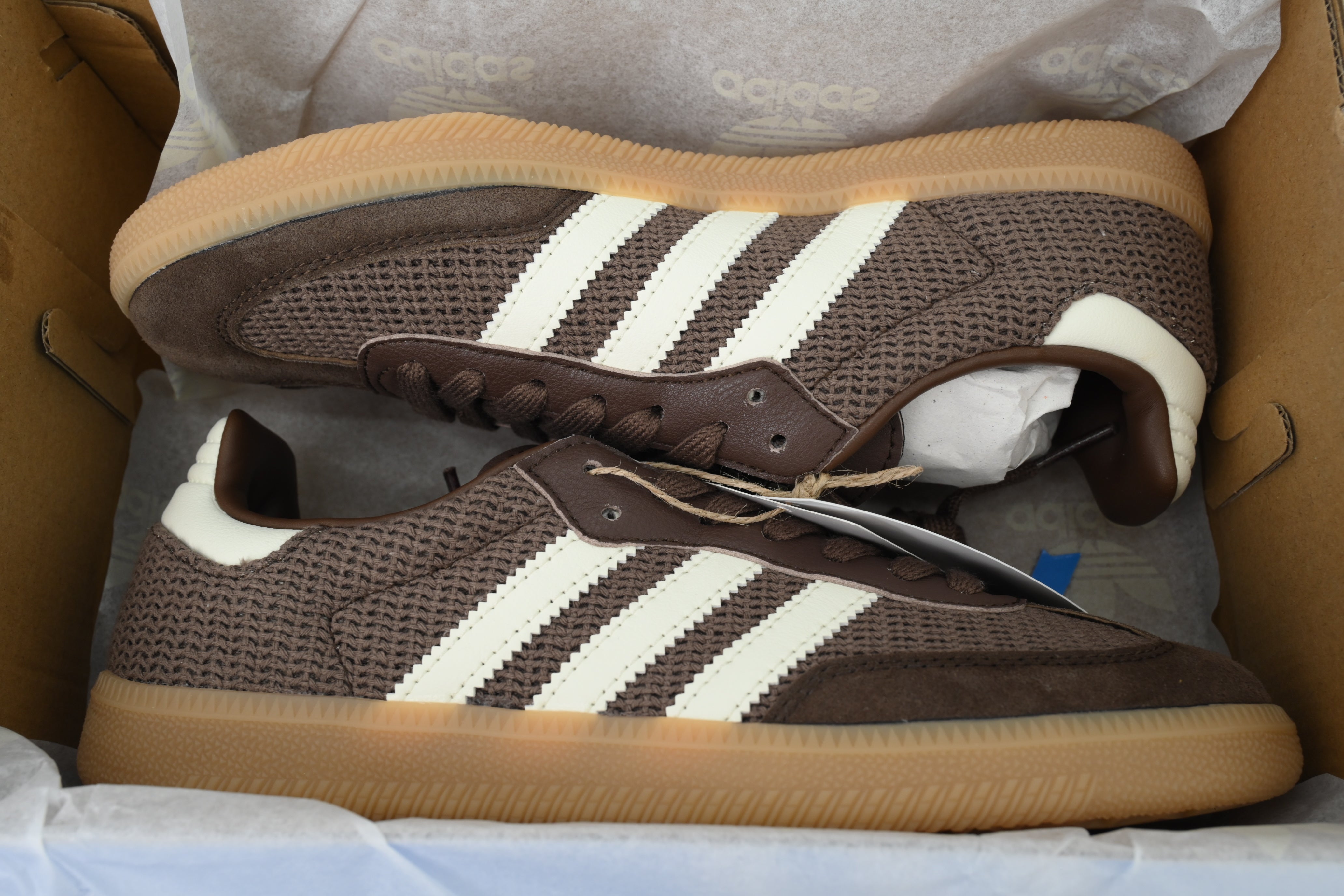 adidas Samba OG Earth Strata Wonder White Mesh