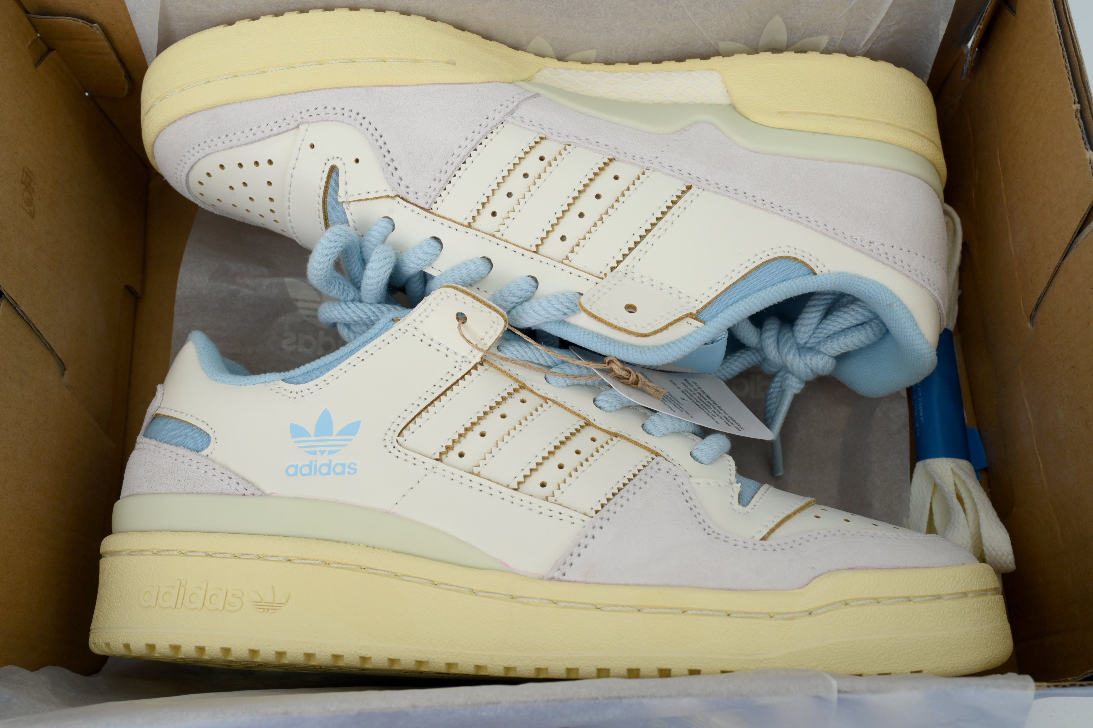 adidas Forum 84 Low CL Off White Preloved Blue