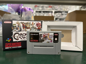 Chrono Trigger (SNES) Super Nintendo (PAL EUR) Video Game with Box