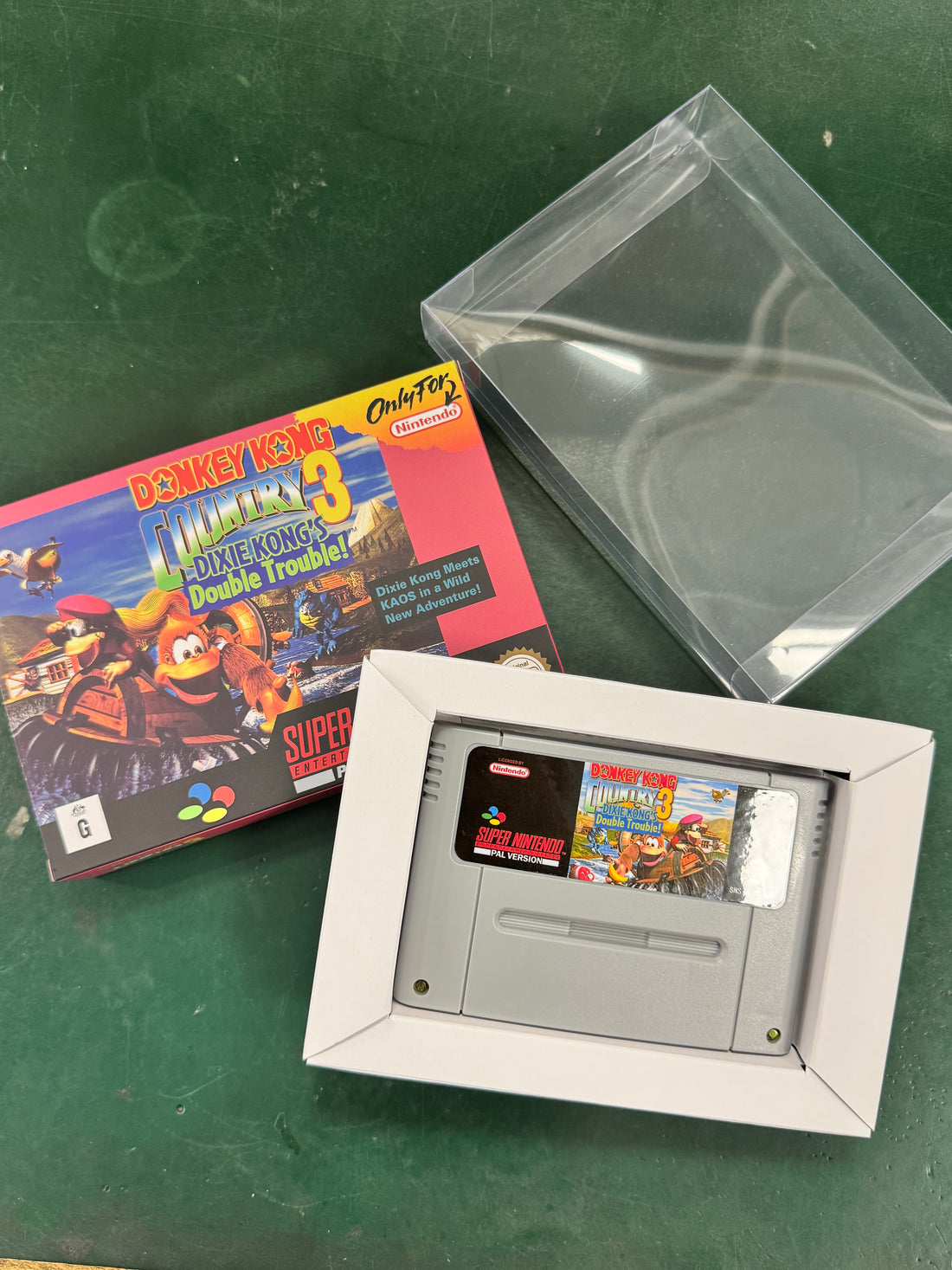 Donkey Kong Country 3 Dixie Kong's Double Trouble! SNES PAL Game (Complete in Box)