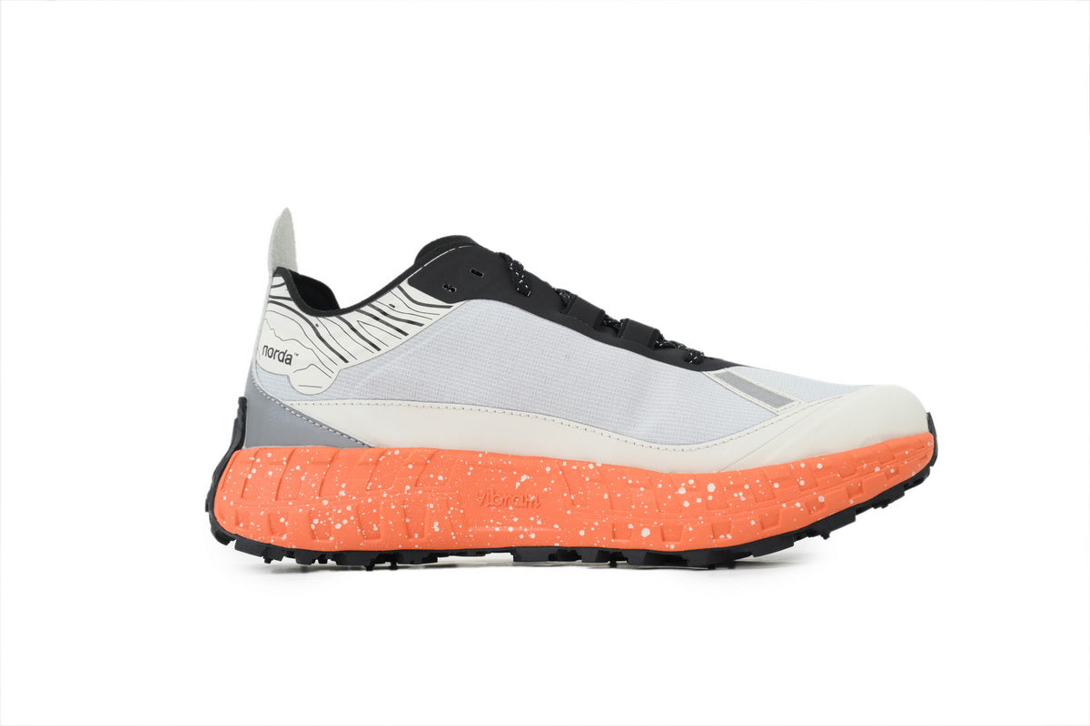 Norda 001 G+ Spike Winter Trail Running Shoes "Grey / Orange"