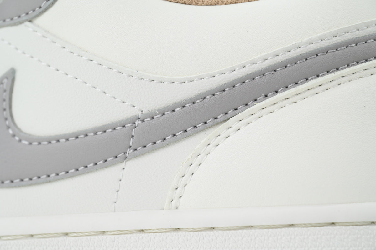 Air Jordan 1 Low "Sail College Grey" Sneakers