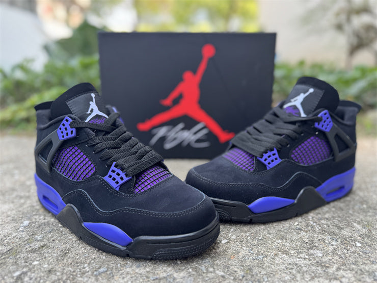 Air Jordan 4 Retro "Black Game Royal"