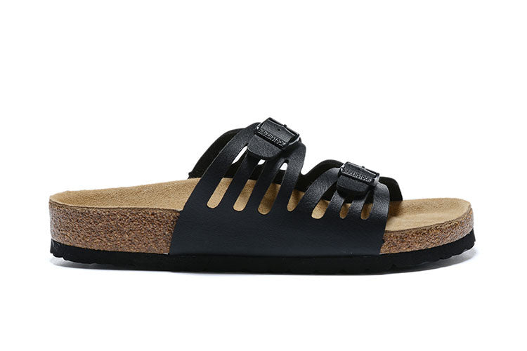 Birkenstock Gran Canaria Birko-Flor Sandals - Black
