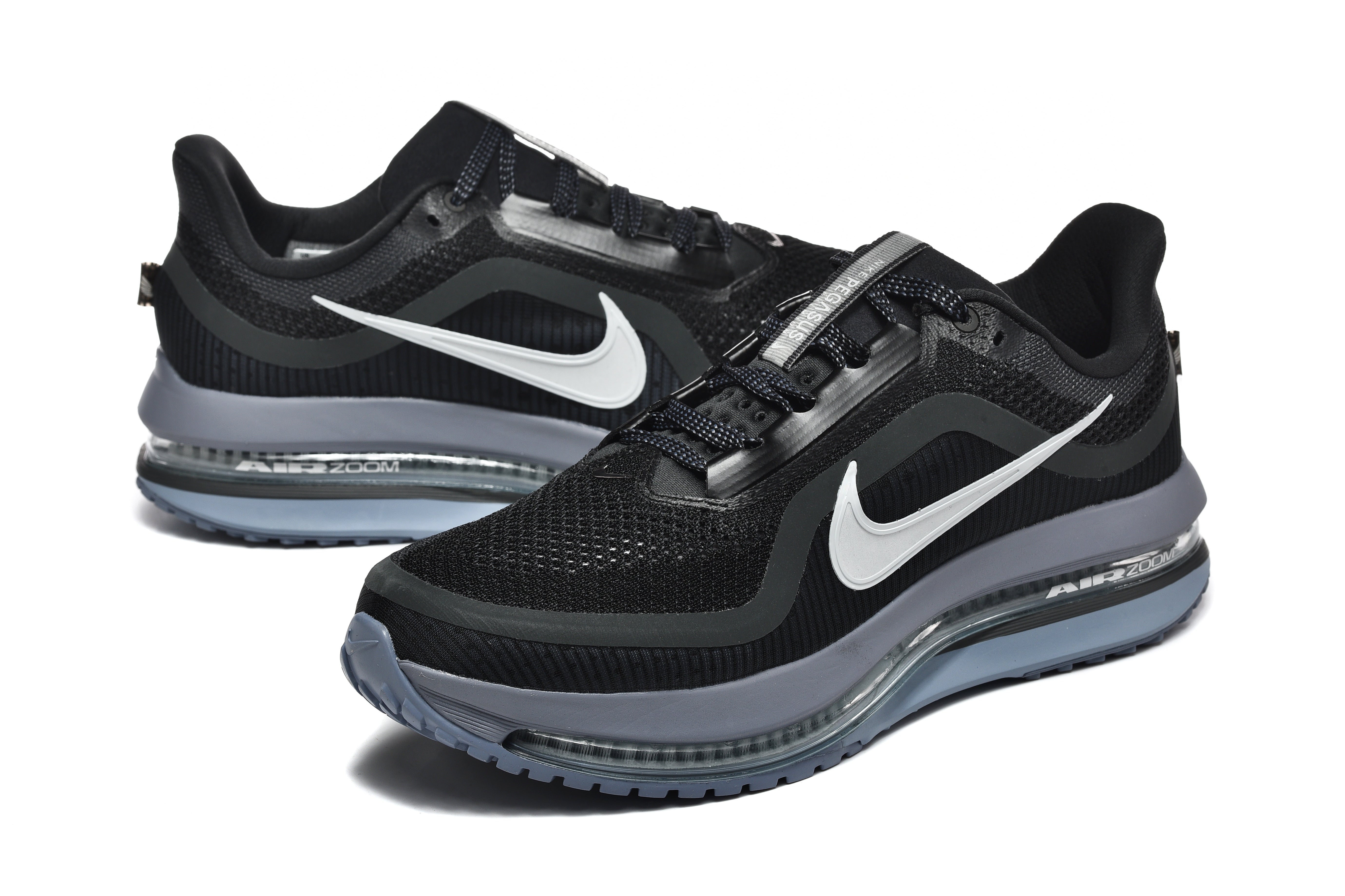 Nike Pegasus Premium Shoes Black Metallic