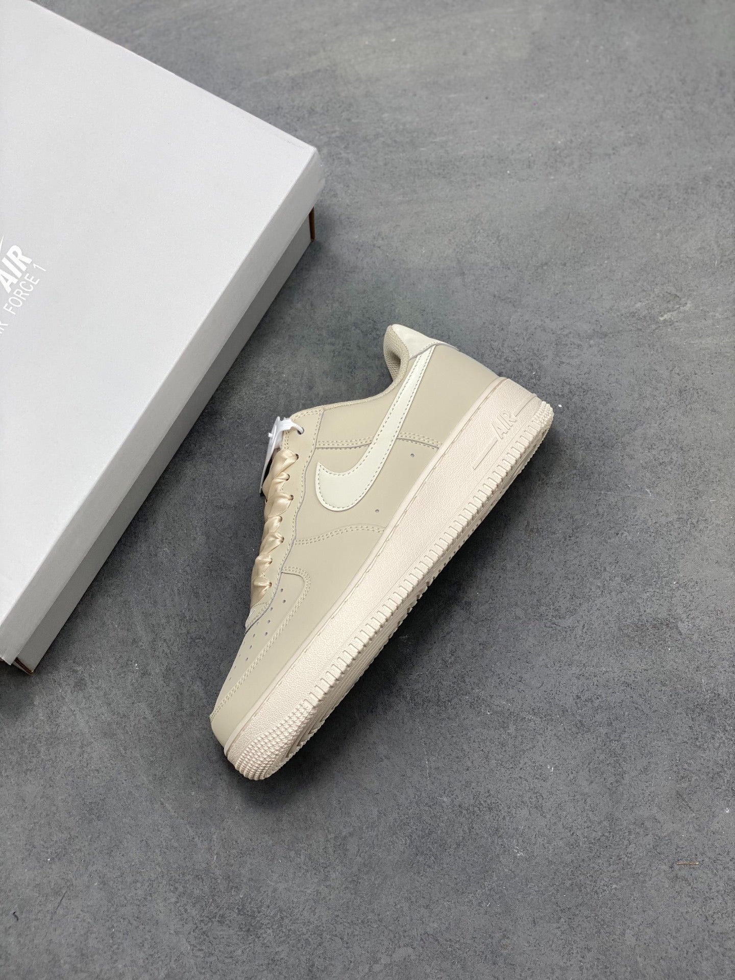 Nike Air Force 1 '07 Low "Sail Cream Satin Ribbon"